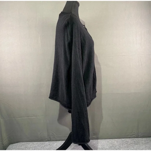 Sofie D’Hoore Cardigan W M 100% Cashmere Minimalist Quiet Luxury Soft Black Luxe - Picture 5 of 14
